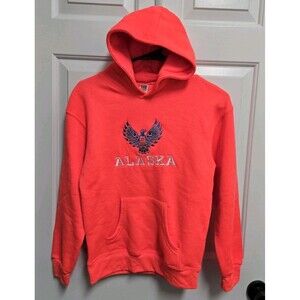 ALASKA hoodie Kids Large Neon